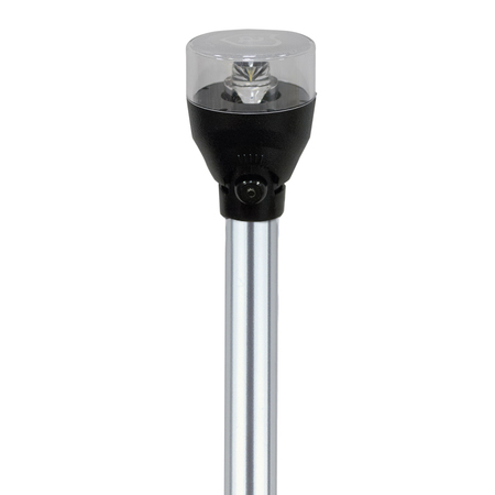 ATTWOOD MARINE LED Articulating All Around Light - 24" Pole 5530-24A7